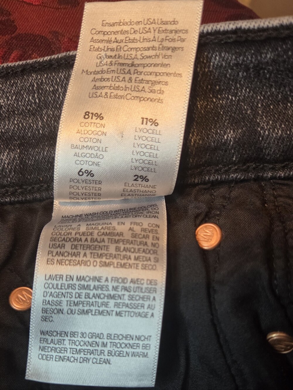 Mint Condition!! MOTHER Denim The Insider Step Crop Fray - Train Stops SZ 28 - Picture 12 of 14